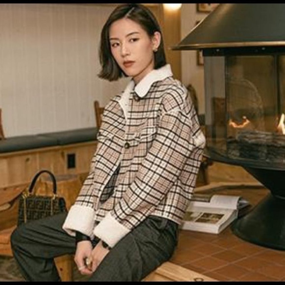 Petite Studio Double-sided Wool Jacket - XS (Brand new)